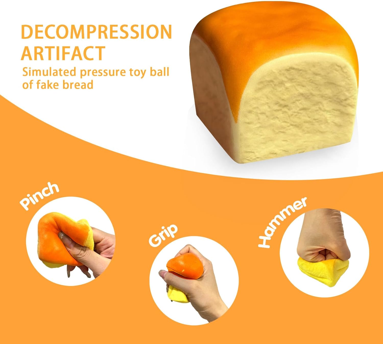 Butter Slow Rising Squishy，Squishy Toy,Dumpling Stress Balls,Fidget Toy - Image 5