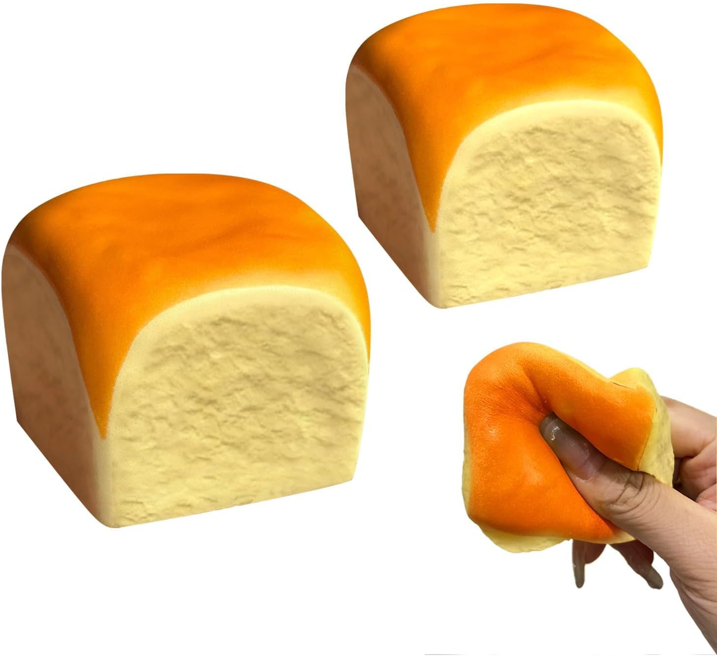 Butter Slow Rising Squishy，Squishy Toy,Dumpling Stress Balls,Fidget Toy - Image 1